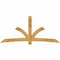 Ekena Millwork Davenport Rough Sawn Timber Gable Bracket, Western Red Cedar, 108"W x 49"H x 4"D x 6"F, 11/12 Pitch GBW108X49X0406DAV00RWR - alternate 1